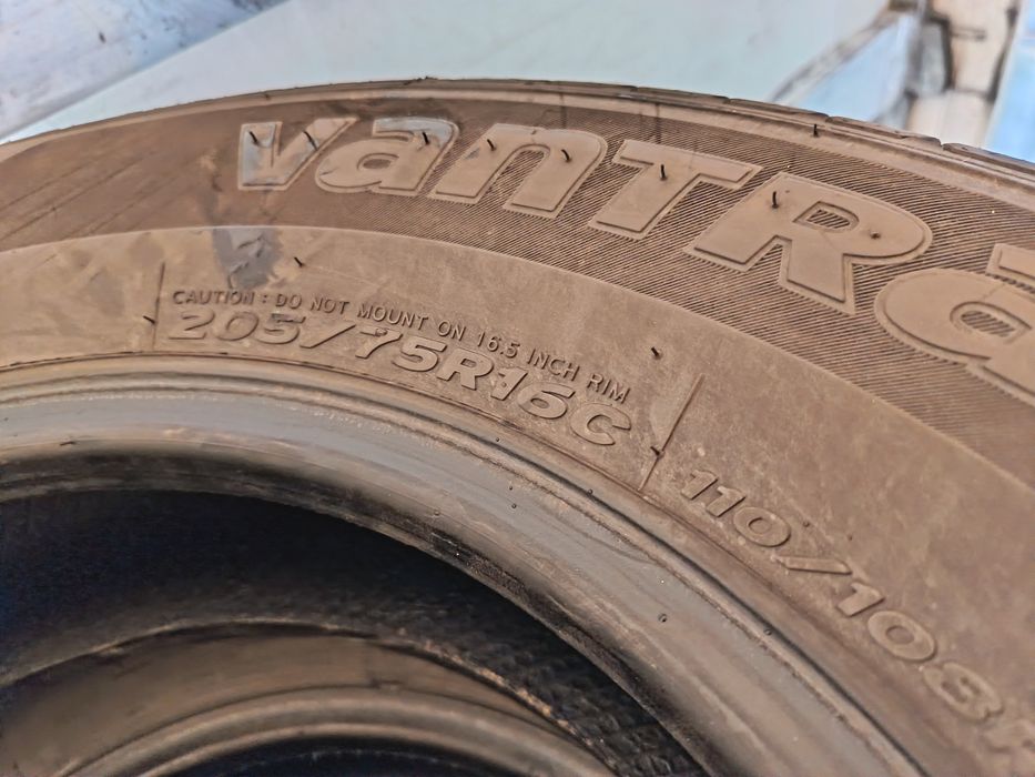Anvelope vara 205 75 16c hankook 2023 6mm