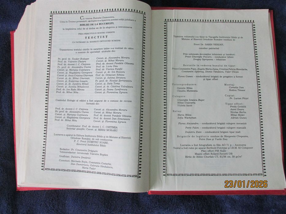 Vand Biblie, Editia Jubiliara 1688-1988