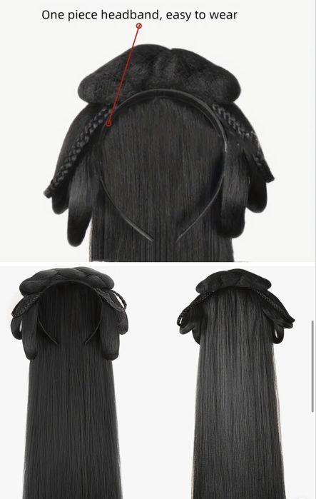 Парик в стиле Ханву