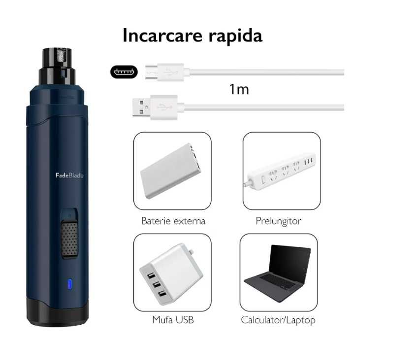 Pila Unghii Animale Electrica Disc Diamantat, Caini si Pisici