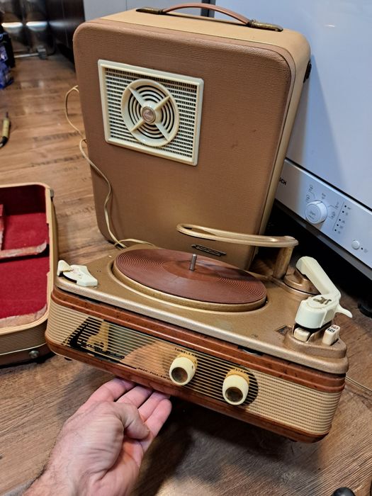 Dual picup de epoca anii 50 pe lamp  functional