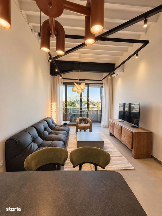 BG213-Apartament de Lux cu 2 camere | Design industrial-Lift,Zona Nord