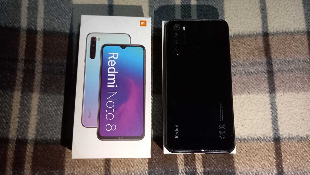 Xiaomi Redmi Note 8 (4гб/64гб) (Type-C, IPS) с коробкой.