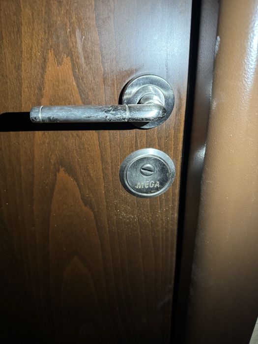 Ușă metalică Mega – stare bună, toc inclus, demontata