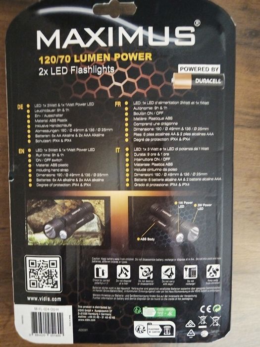 LED фенери Maximus