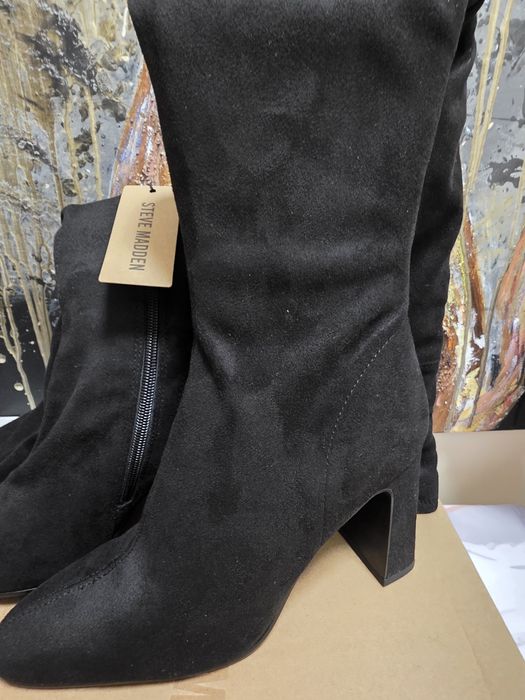 Нови чизми естествен велур Steve Madden