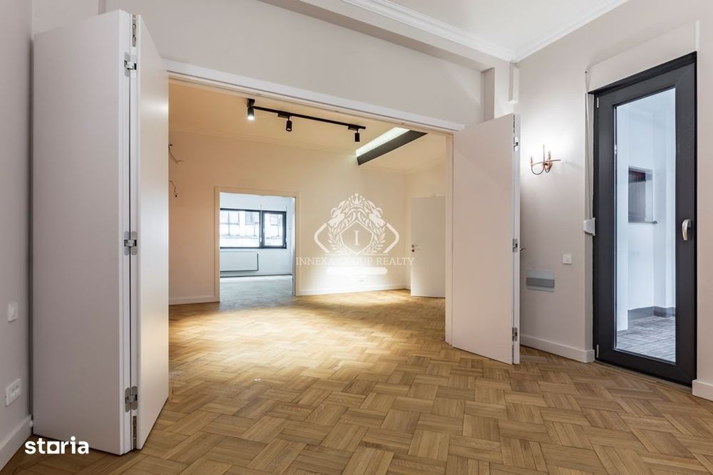 Calea Victoriei–5 camere, 140 mp–Imobil interbelic Art Deco, reabilita