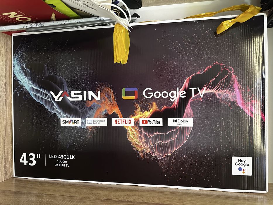 Телевизор Yasin 43G11 - 43” (109см)