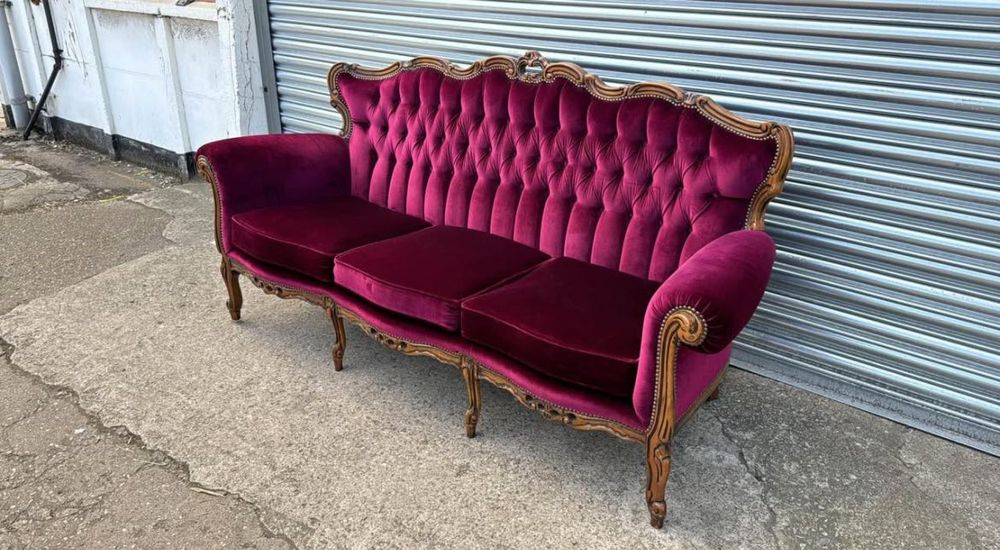 Прекрасна Холна Гарнитура 5 части Рококо Бароков Стил