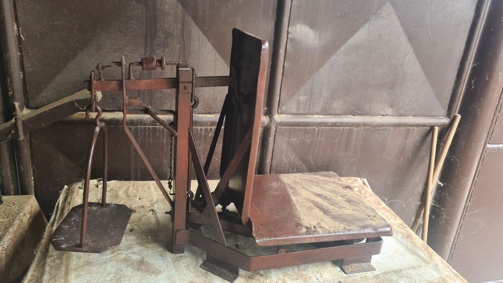 Cantar 100 kg cu greutati