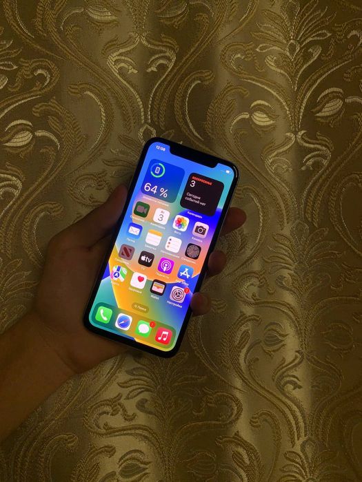 iPhone X огонь состояние