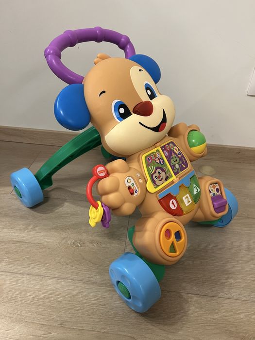 Fisher Price LAUGH & LEARN Проходилка кученце на български език