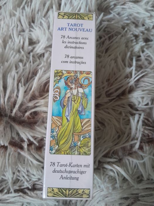 Art Nouveau Carti de Tarot ORIGINAL ed lim imagini superbe-SIGILAT