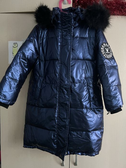 Продам пуховик на девочку рост-130