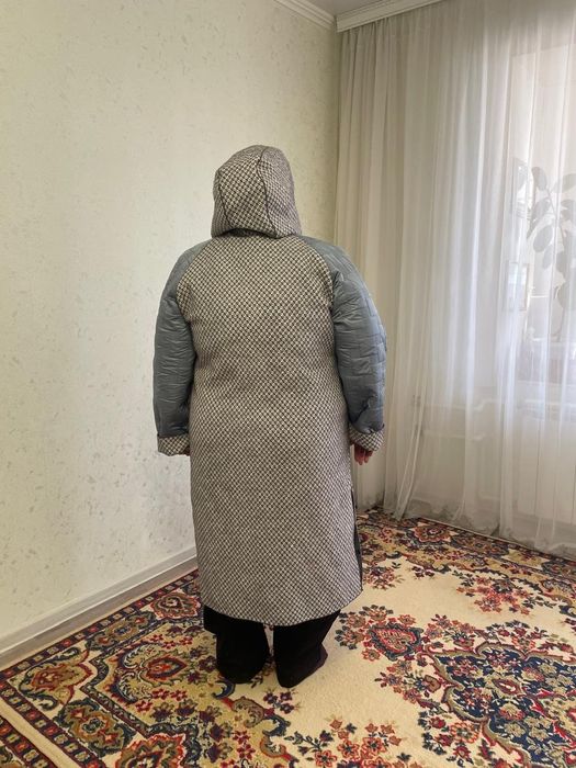 Двухсторонний пальто пуховик