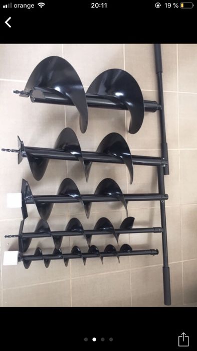 Burghiu/freza pentru pământ cu diametru de la 80-400mm