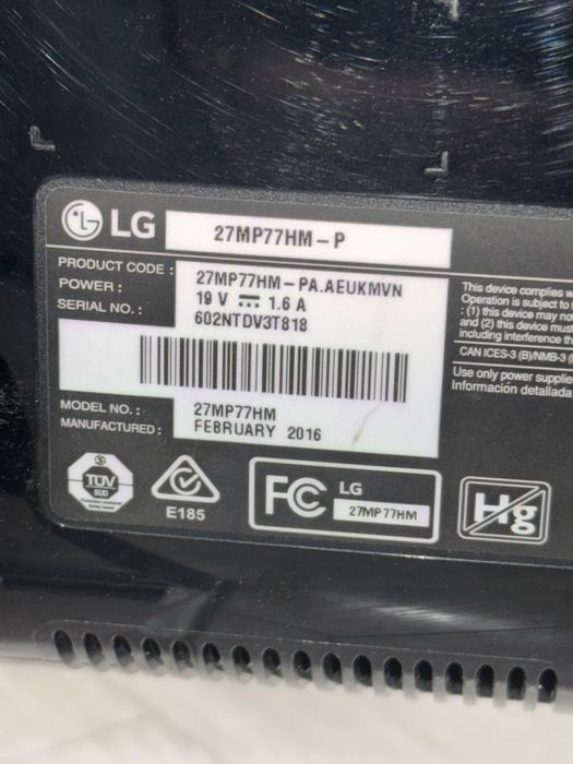 Monitor lg  in stre buna