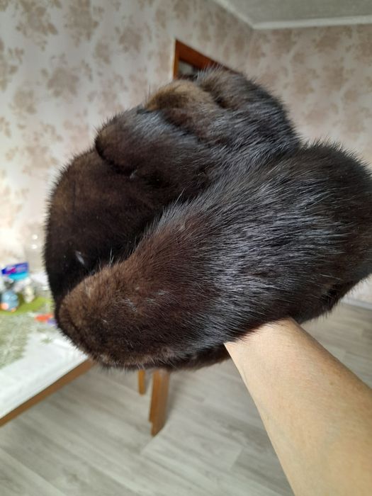 Продам шапку норковую