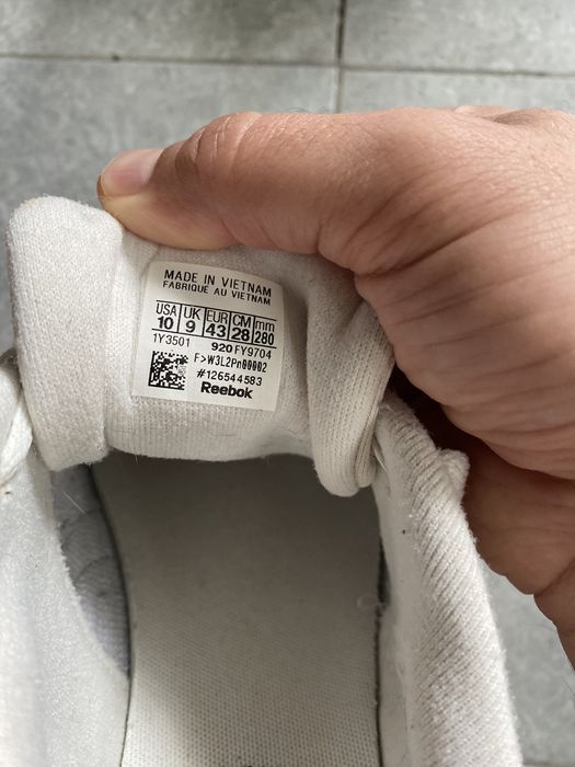 Кеды reebok оригинальные