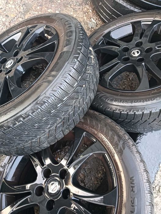 Jante negre originale Nissan Qashqai 215/60R17 5X114,3