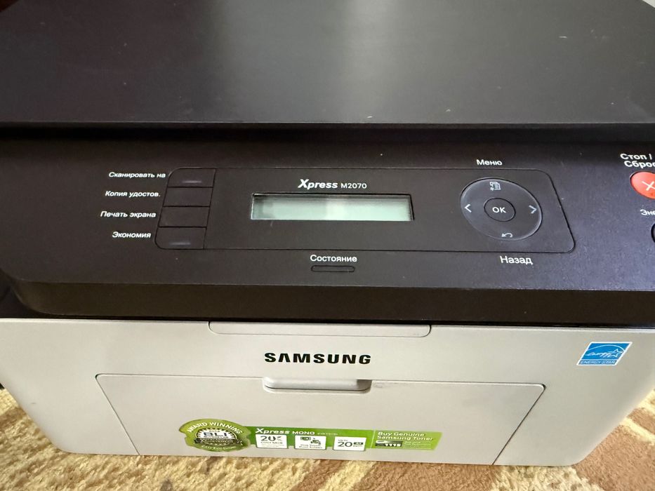 Samsung M 2070 Uneversal 3/1 Printer Lazerniy Oqqora Tiniq ishlidi