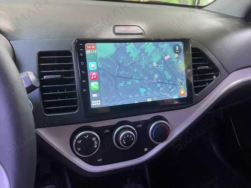 Навигация за Kia Picanto Morning 2011 -17 4G 128G Android 15 и 9"