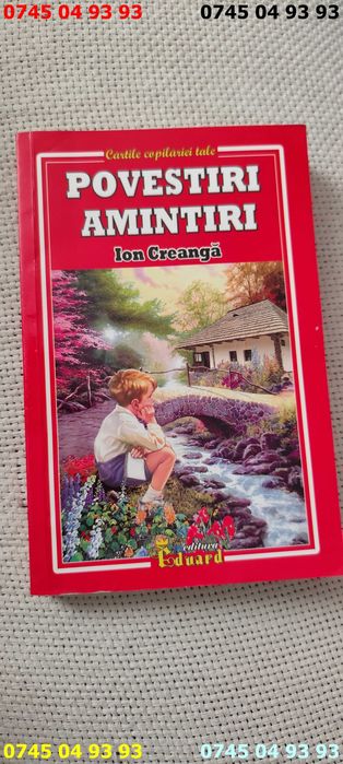 carte carti povestiri amintiri ion creanga