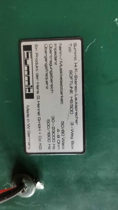 telefunken L71 alnico / summit hs spendor se3