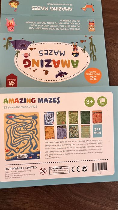 32 planse labirinturi reutilizabile