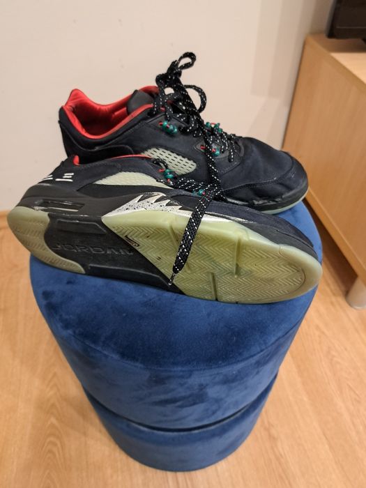 Мъжки маратонки  в черно и червено ,Nike Jordan.