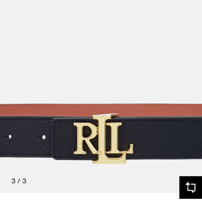 Нов колан с етикет естествена кожа Ralph Lauren