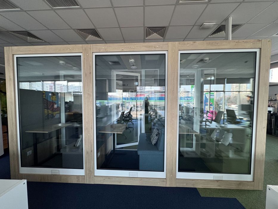 Акустични офис кабини / телефонни кабини - 6 бр. шумоизолирани