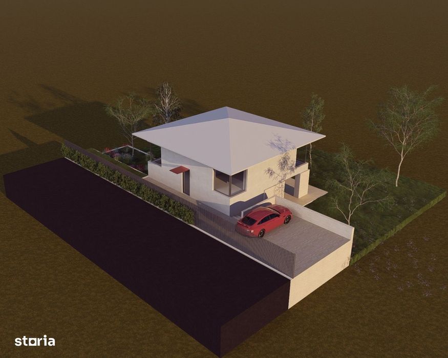 Teren autorizat casa individuala - 529 mp - ANL - Floresti