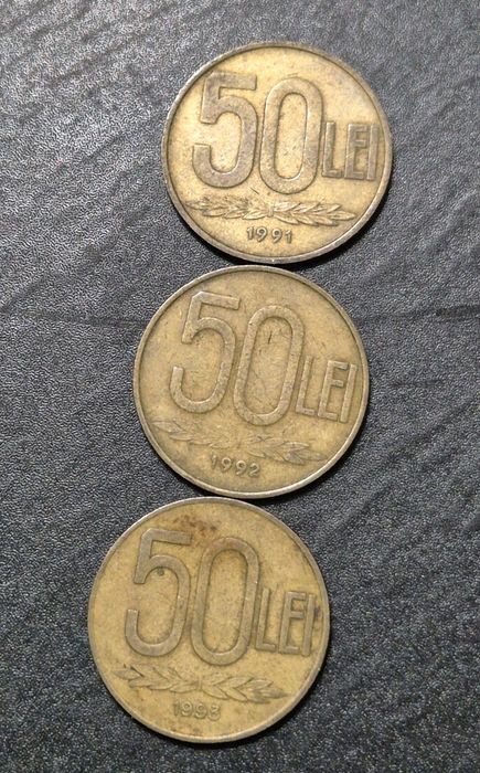 Monede 100 de lei Mihai viteazul 1992-1993-1994-1995-1996