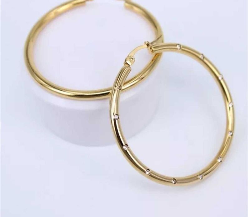 Медицинска стомана, нераждаема , обеци и колие, синджир