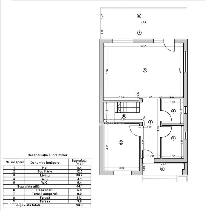 Vila 5 camere | Otopeni Ultracentral | Curte 350 mp | 0% Comision