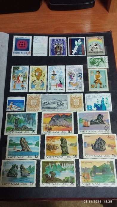 Почтовые марки..