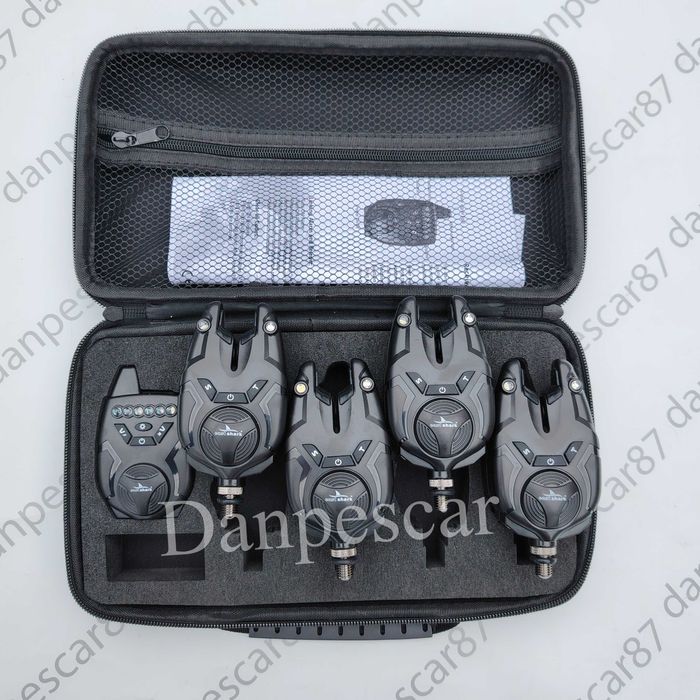 Set 4 Avertizori cu Statie EAST SHARK 4+1 cu sunete Polifonice FA301 X