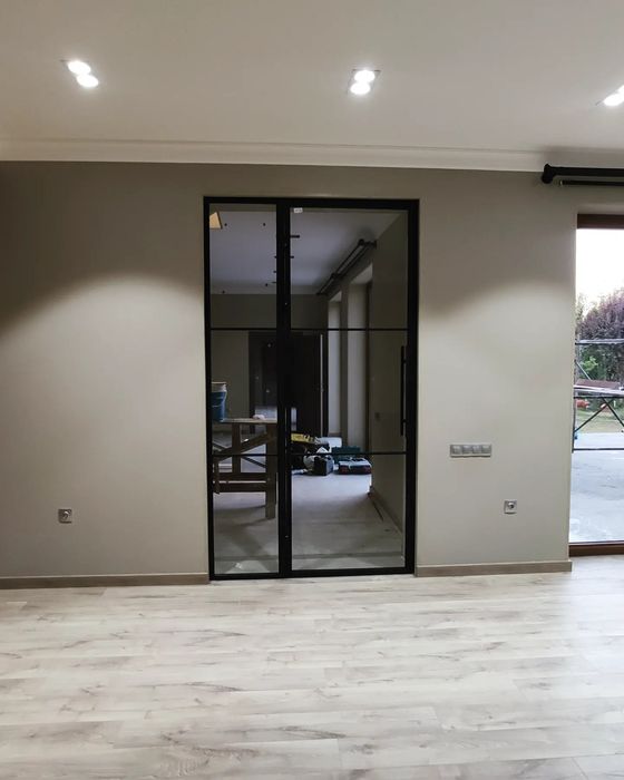 Лофт двери купе гармошка каскадные