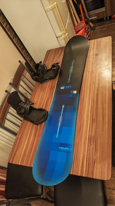 Placa Snowboard Burton Custom 158W cu legaturi Legaturi Burton Custom