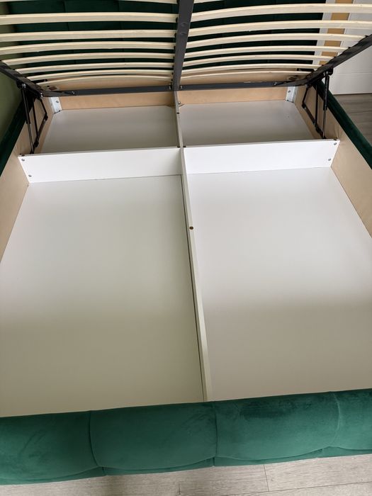 Pat matrimonial Ambianta pentru saltea 160x200, model Samba