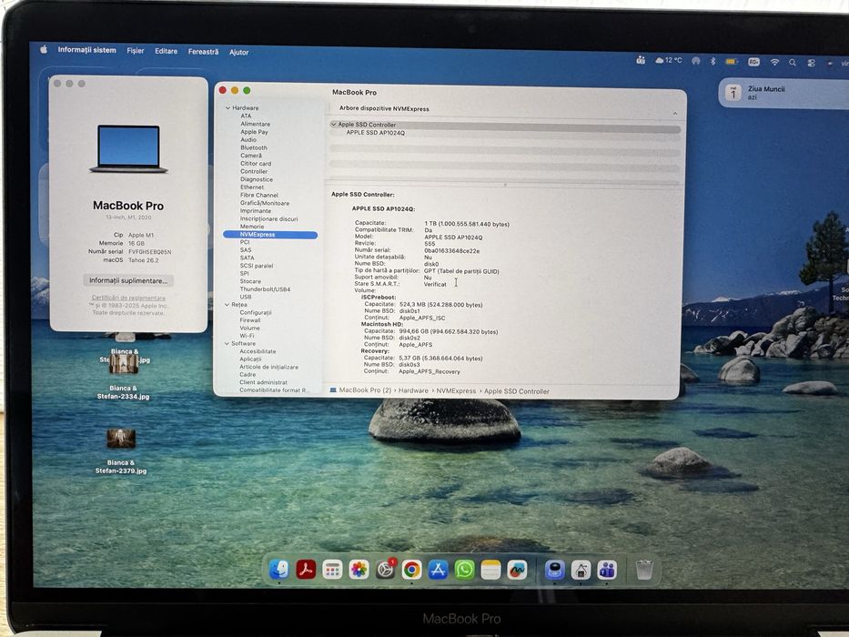 M1 Pro 16GB 1 TB Touchbar