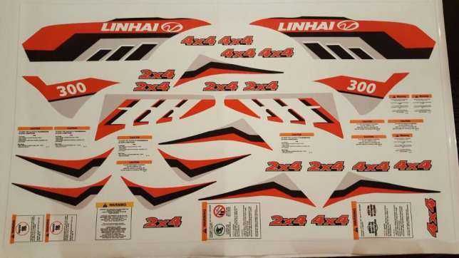 Stickere Linhai 300 / Abtipilduri Linhai / Grafica Linhai