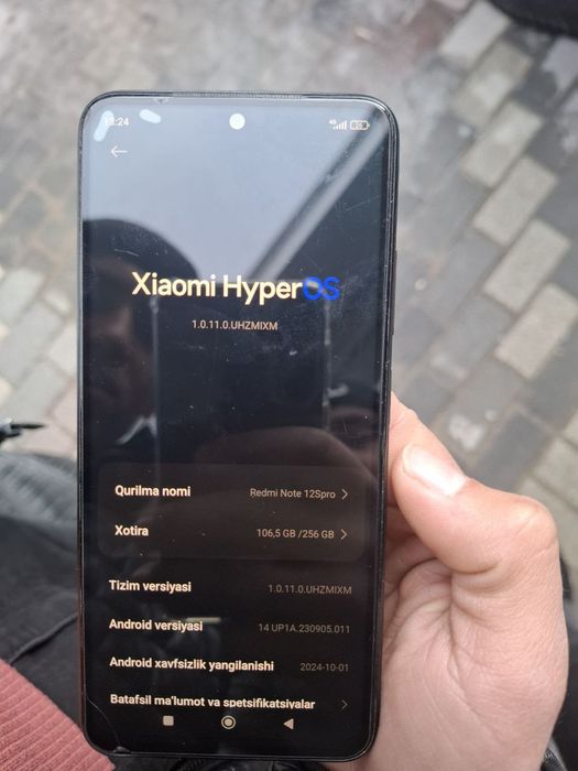 Redmi 12 s 1 Qoʻl ishlarigan