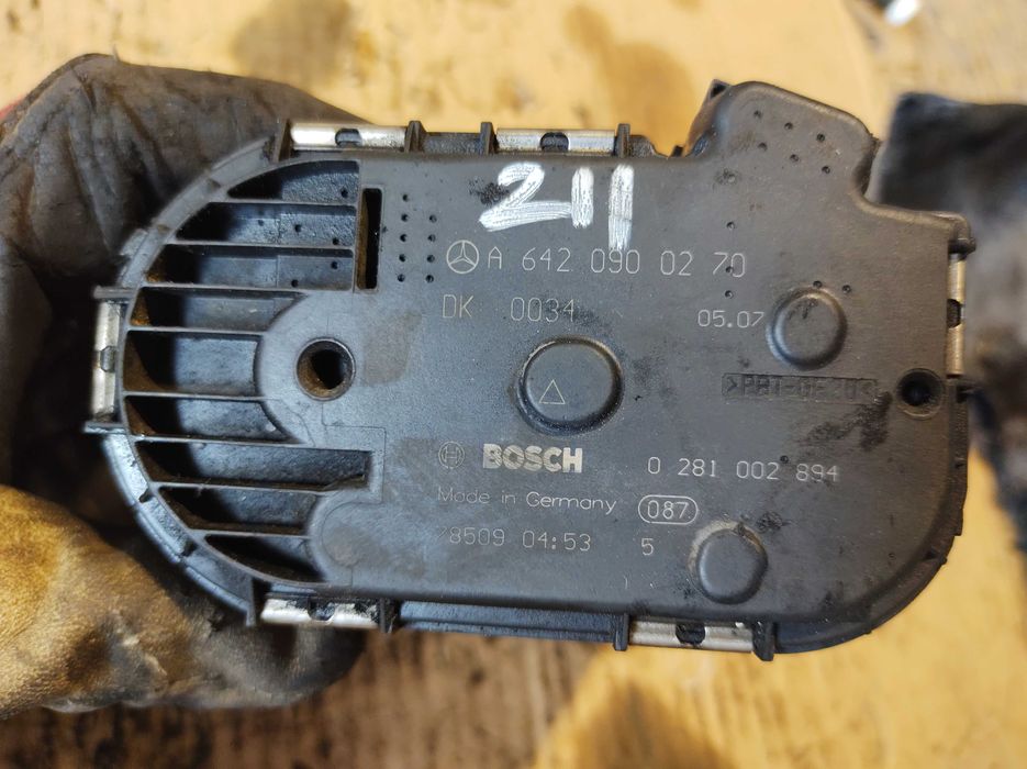 Дроселова клапа MERCEDES E class W211 V6 OE642 4matic Tmodel