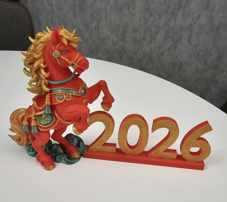 Статуетка Годината на Коня 2026