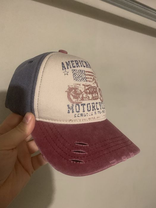 Винтидж нови шапки American Motorcycle