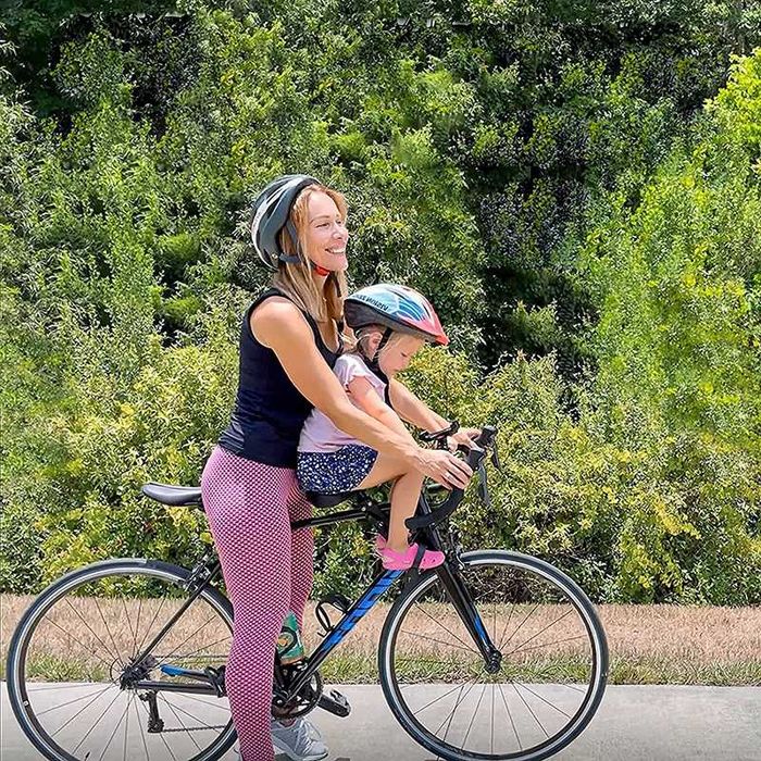 Седалка за рамка на велосипед с дръжки MARTAR, Детска, Универсална