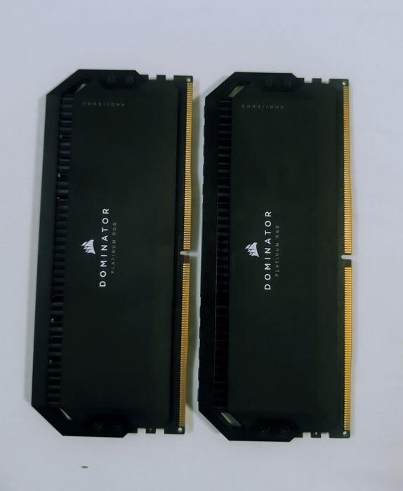 Рам памет Corsair DOMINATOR PLATINUM RGB 32GB (2x16GB) DDR5 6000MHz CL36 Black