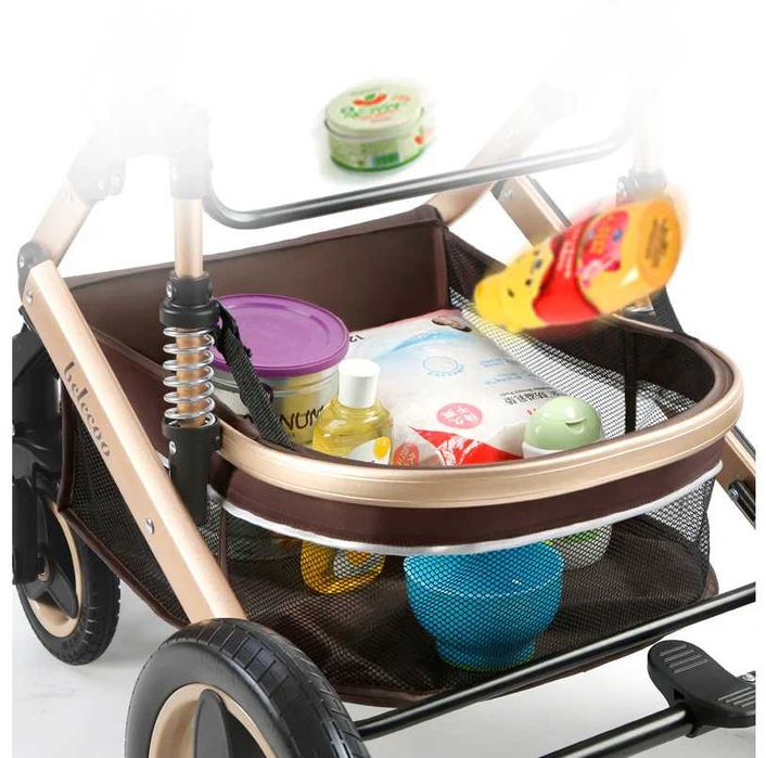 Carucior 2 in 1 Carut copii pliabil cu suspensii landou0-36 luni